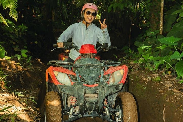Ubud ATV Ride through Waterfall and Tunnels — Payangan Jungle ATV Adventure photo 3