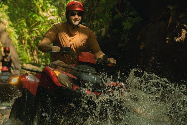 Ubud ATV Ride through Waterfall and Tunnels — Payangan Jungle ATV Adventure photo 5