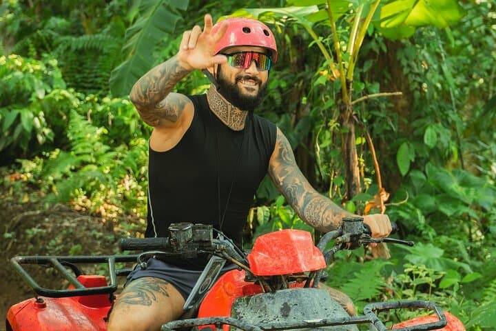 Ubud ATV Ride through Waterfall and Tunnels — Payangan Jungle ATV Adventure photo 6