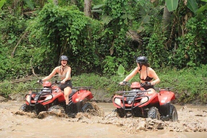 Full-Day Ubud ATV Adventure and Leke Leke Waterfall Excursion
