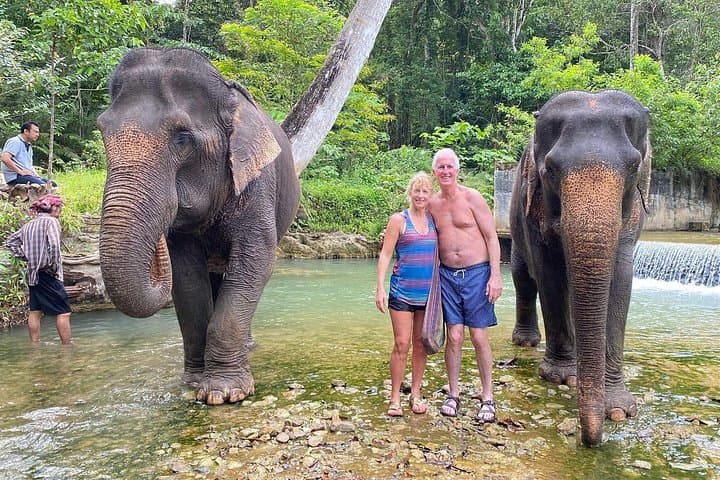 Jurassic World Krabi: Elephant Watching and Huay To Waterfall Day Tour photo 3