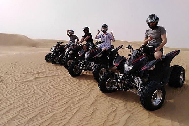 Abu Dhabi Sunrise Desert Safari & Quad Biking — Dune Bashing, Camel Farm & Photo Stops photo 3
