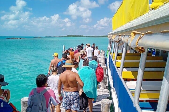 Private Catamaran to Isla Mujeres — Snorkel, Beach Lunch & Open Bar from Playa del Carmen photo 3