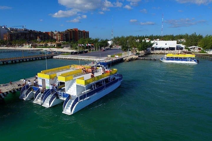 Private Catamaran to Isla Mujeres — Snorkel, Beach Lunch & Open Bar from Playa del Carmen photo 1