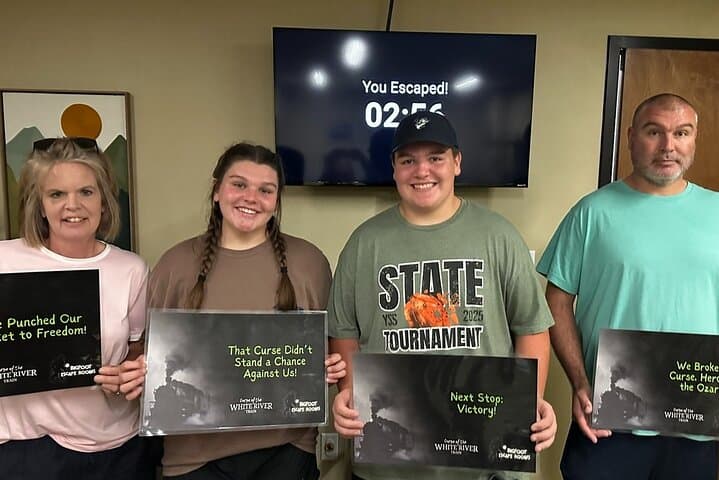 Conquer the Curse: Branson Bigfoot Escape Rooms — The White River Train Mystery photo 6