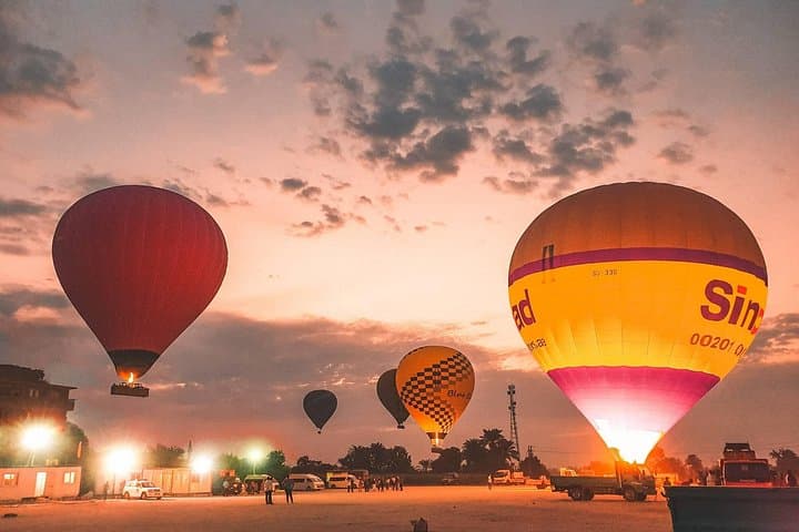 Sunrise Hot Air Balloon Over Luxor — VIP Transfers & West Bank Launch photo 3