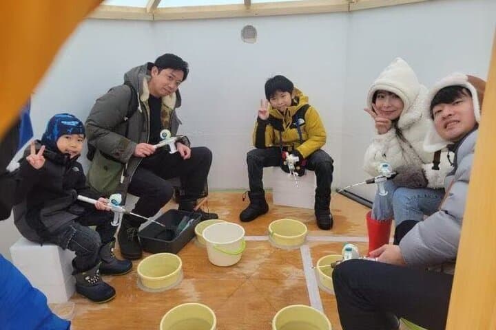 Sapporo Ice Fishing & Jingisukan Lunch — Smelt on the Ice Experience photo 1