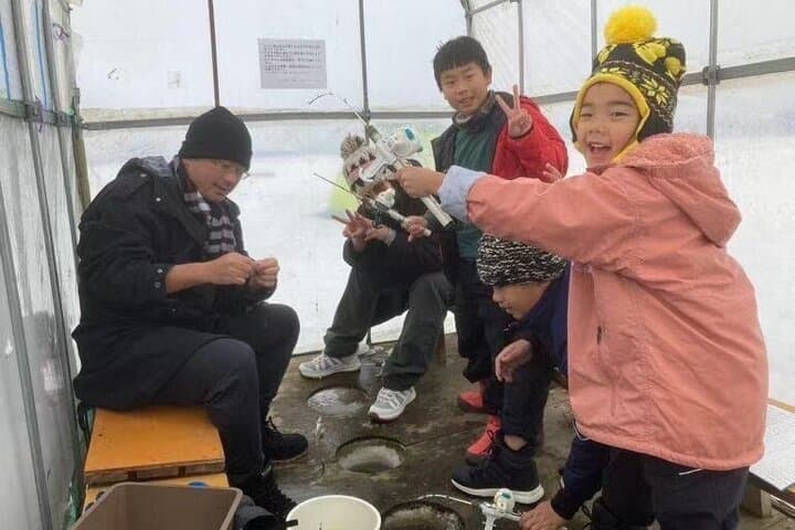 Sapporo Ice Fishing & Jingisukan Lunch — Smelt on the Ice Experience photo 3