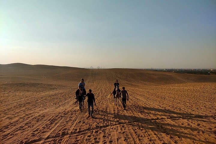 Abusir Horseback Riding to the Fifth Dynasty Pyramids — Desert Tour from Cairo photo 4