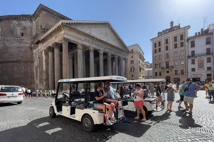 Rome by Electric Golf Cart: Semi-Private 3-Hour Iconic Landmarks Tour photo 4