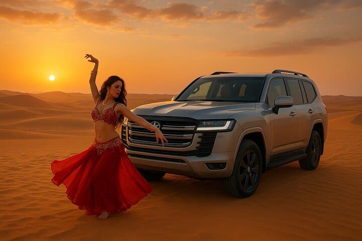 Dubai Desert Safari: Dune Bashing, Camel Rides & Evening Bedouin Camp Experience