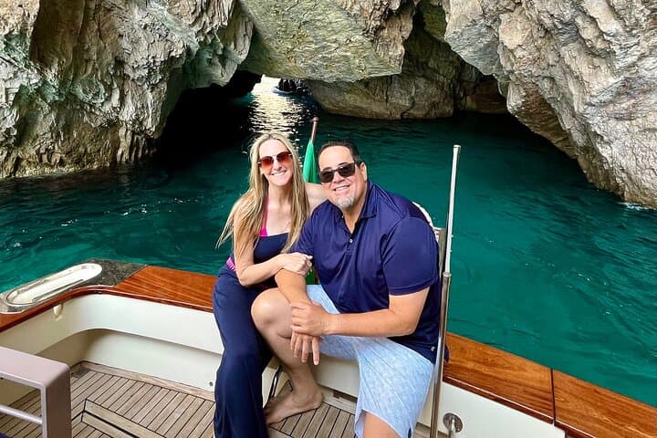 Naples to Capri Private Day Cruise Aboard the Tornado 50
