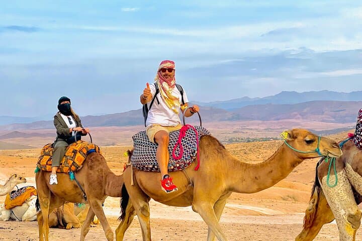 Sunset Camel Ride and Traditional Dinner in the Agafay Desert — Marrakech Evening Escape photo 6