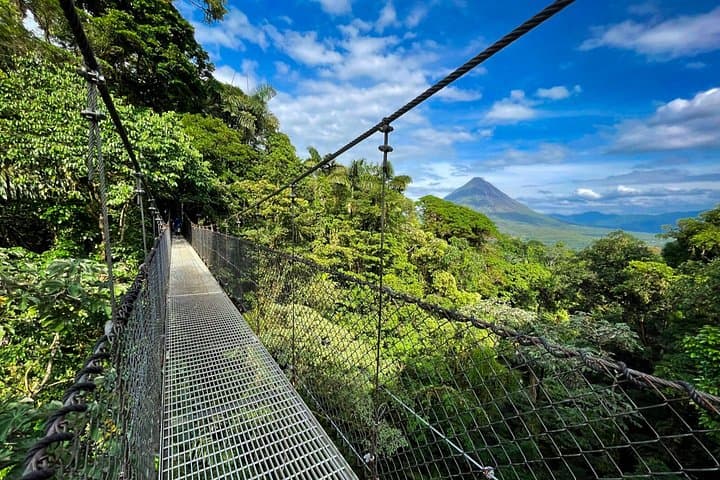 Arenal Hanging Bridges, La Fortuna Waterfall & Volcano Lava-Fields Day Trip photo 2
