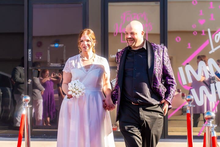 Candlelight Wedding Ceremony in Las Vegas — Intimate Immersive Chapel Experience photo 6