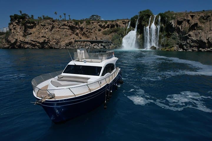 Private Half-Day Yacht Cruise in Antalya: Lara & Düden Waterfalls with Snorkeling photo 1