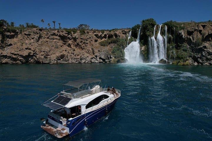 Private Half-Day Yacht Cruise in Antalya: Lara & Düden Waterfalls with Snorkeling photo 2