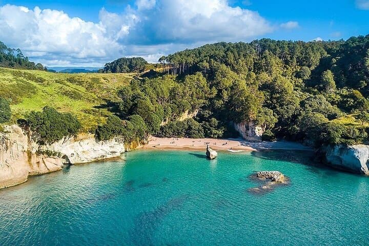 Coromandel & Cathedral Cove Day Trip from Auckland — Hot Water Beach Picnic photo 2