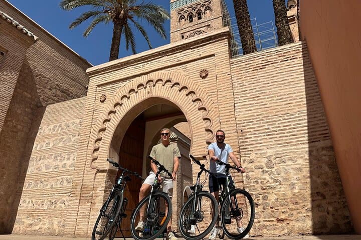 Marrakech Electric Bike Medina Tour: Souks, Monuments & Zellige Workshop