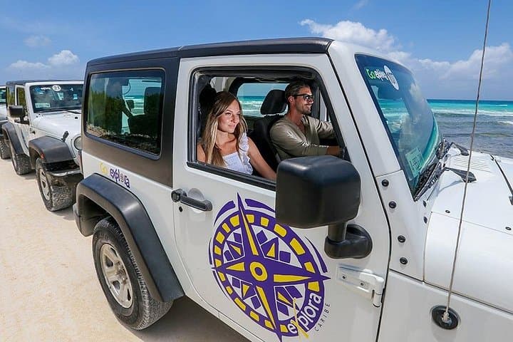 Cozumel Mayan Heritage Jeep Tour — Beaches, Ruins & Colombia Lagoon photo 1