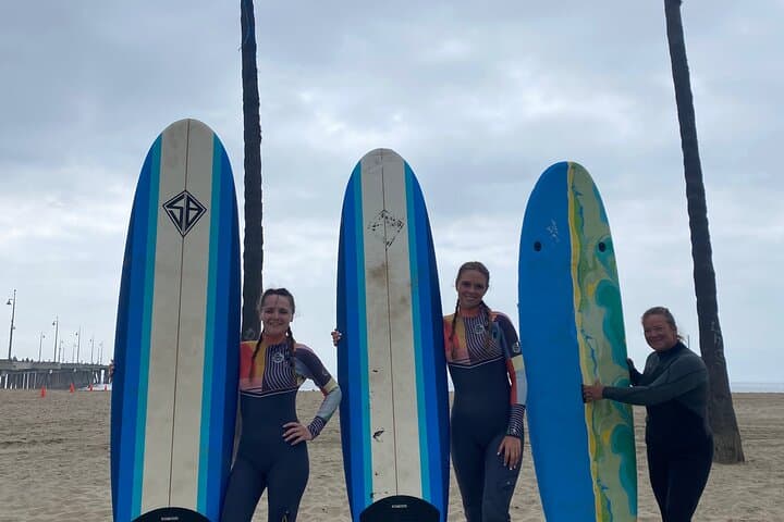 Venice Beach Semi-Private Surf Lessons — 2-Hour Beginner to Advanced Surfing photo 6