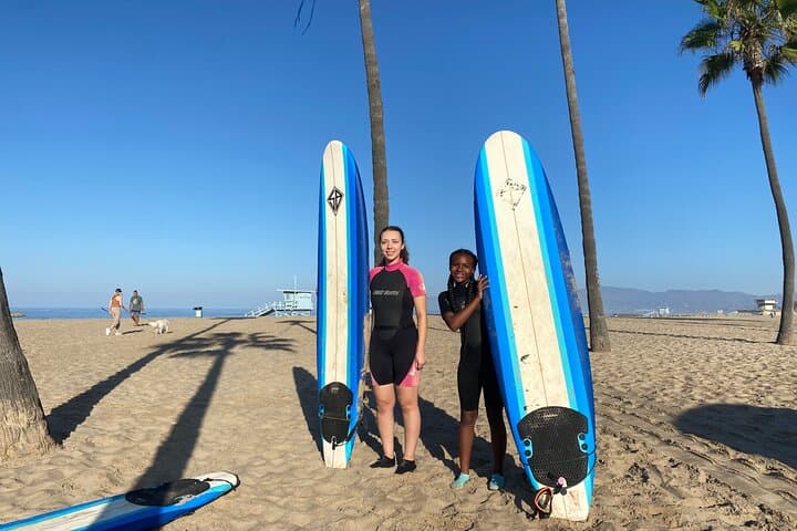 Venice Beach Semi-Private Surf Lessons — 2-Hour Beginner to Advanced Surfing