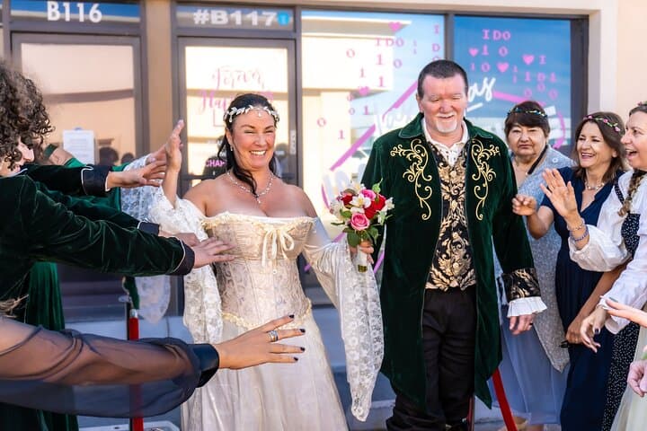 Immersive Enchanted Forest Wedding in Las Vegas — Intimate HD Chapel Ceremony