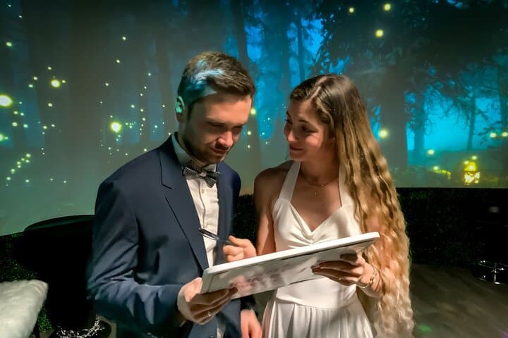 Immersive Enchanted Forest Wedding in Las Vegas — Intimate HD Chapel Ceremony photo 5