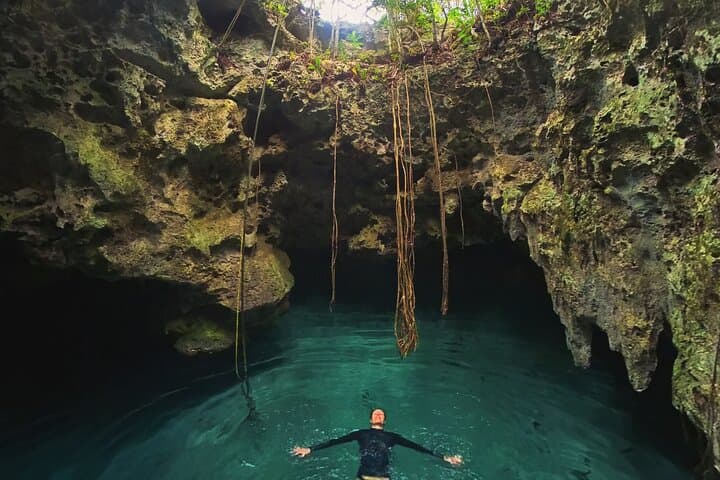 Akumal Snorkeling & Hidden Cenote: Private Reef and Underground River Adventure photo 2