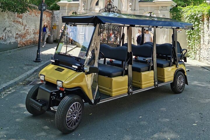 Krakow Golf Cart Sightseeing: 40–90 Minute Guided Buggy Tour of Old Town & Jewish Quarter