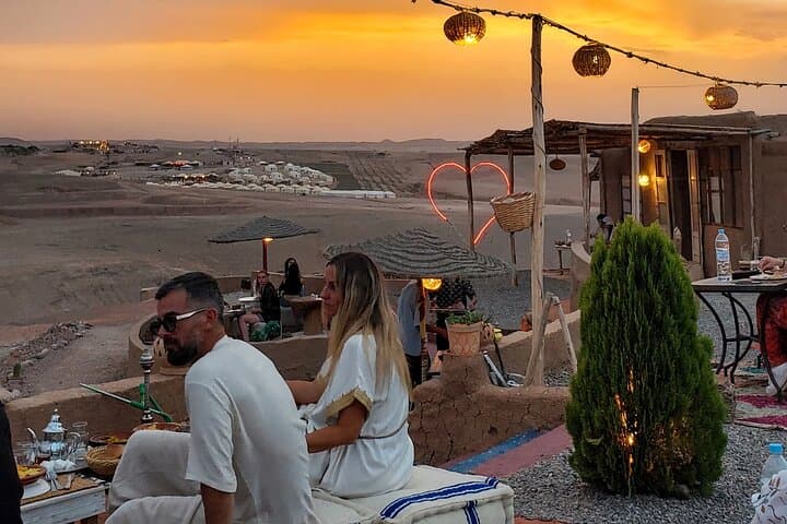 Agafay Desert Camel Ride at Sunset with Berber Dinner & Fire Show from Marrakech photo 6