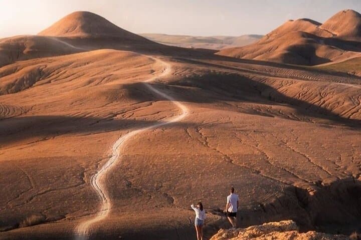 Agafay Desert Camel Ride at Sunset with Berber Dinner & Fire Show from Marrakech photo 4