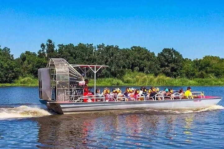 New Orleans Large Airboat Swamp Tour — Bayou Wildlife & History photo 1