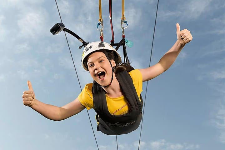 XLine Dubai Marina Zipline: Fly Over Dubai Marina with Meal & Photos photo 1