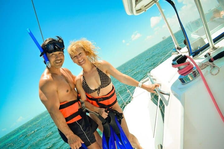 Exclusive Sunrise Sailing and Snorkel at Punta Sam Reef photo 3