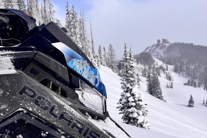 Private Beginner Snowmobile Backcountry Adventure in Steamboat Springs photo 2