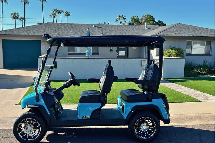 Bespoke Saguaro Golf Cart Tour of Old Town Scottsdale photo 2