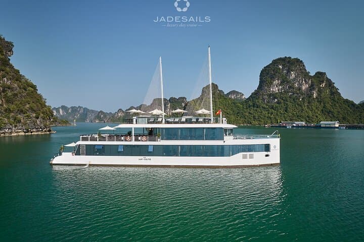 Luxury Jade Sails Lan Ha Bay Day Cruise from Hanoi — Gourmet Buffet & Kayaking photo 2