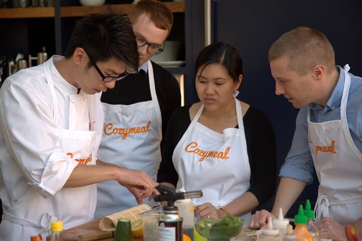 Hands-On Sushi Making Class in Boston: 4-Course Japanese Cooking Experience