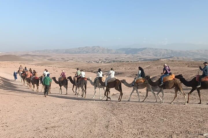 Agafay Desert Sunset Quad, Camel Trek & Moroccan Dinner from Marrakech photo 3