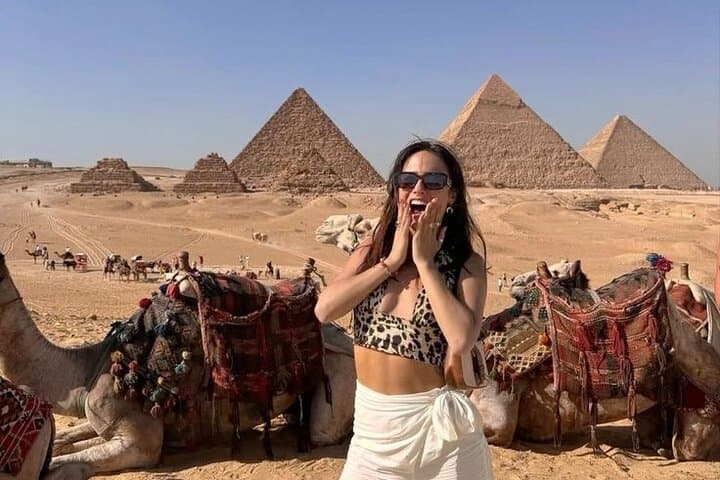 Private Giza Pyramids & Sphinx Tour with Camel Ride and Lunch — VIP Experience photo 6