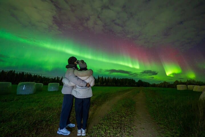 Rovaniemi Northern Lights Photography Tour — Small-Group Minivan Aurora Hunt photo 3