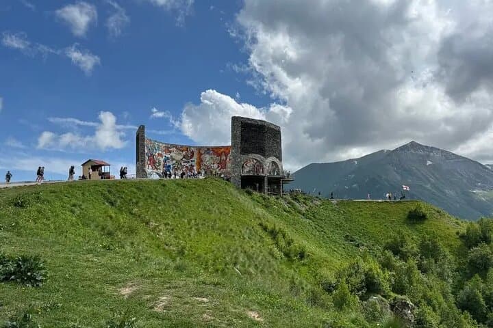Kazbegi Day Trip: Georgian Military Highway, Ananuri & Gergeti Trinity Church photo 3