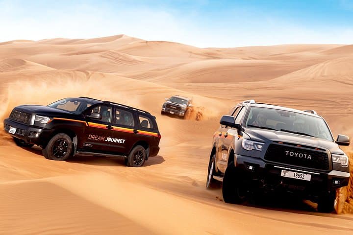 Dubai Red Dune Sunset Safari: BBQ Camp, Dune Bashing & Quad Bike Option photo 3