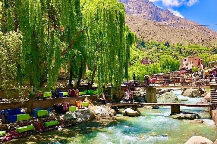 Marrakech to Ourika Valley: Setti Fatma Waterfalls Day Trip with Berber Village Visit photo 2