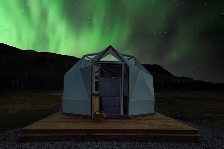 Romance Under the Aurora: Semi-Private Dome & Snowshoe Trip from Whitehorse photo 2