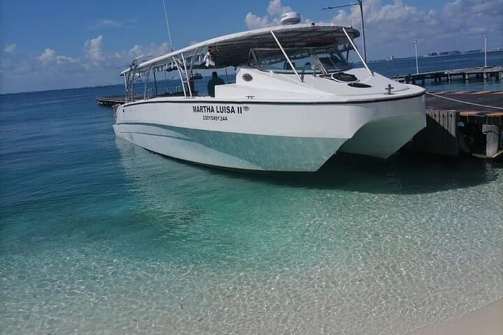 Private Catamaran to Isla Mujeres: Day Cruise with Snorkel, Lunch & Open Bar photo 2