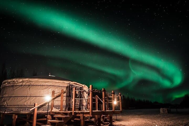 Fairbanks Northern Lights: Yurt Viewing & Storytelling Under the Aurora