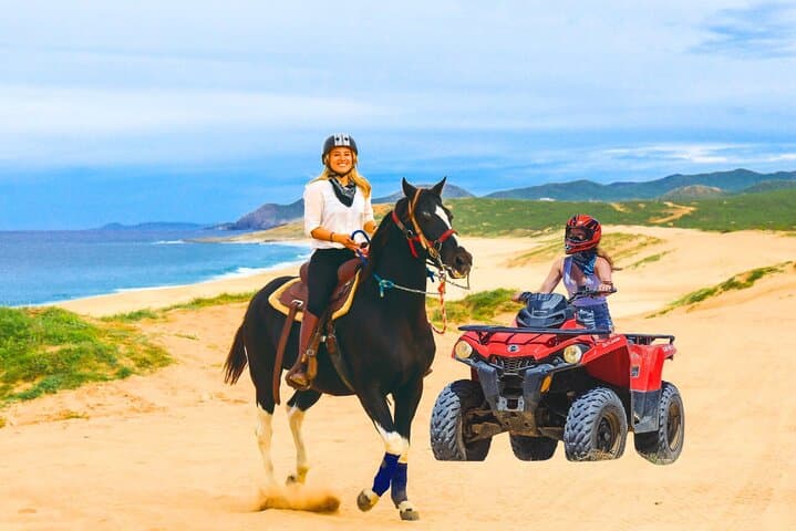Cabo San Lucas ATV and Beach Horseback Combo: Desert Trails to Pacific Shores photo 2
