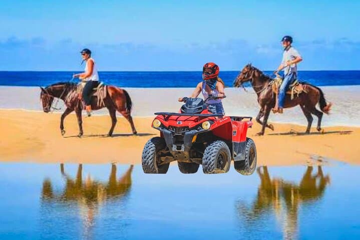 Cabo San Lucas ATV and Beach Horseback Combo: Desert Trails to Pacific Shores photo 1
